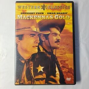Columbia TriStar Mackenna's Gold DVD‎ Western Classics Gregory Peck Omar Sharif